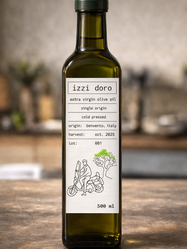 izzi doro extra virgin olive oil (500 ml) [pre-order]